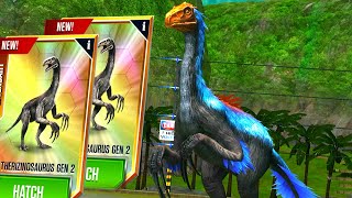 NEW UPGRADE THERIZINOSAURUS GEN 2 LEVEL 40  HT GAME [upl. by Aztinad593]