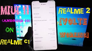 💥💥💥MIUI 11ANDROID Q on Realme C1 and Realme 2💥💥💥 [upl. by Kreindler886]