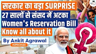 Womens Reservation Bill What It Is Why Its Important  UPSC [upl. by Tymes349]