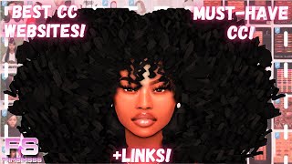 The BEST CC Websites  MUSTHAVE CC amp LINKS  How To Make Better Sims  Sims 4 CAS [upl. by Eylhsa345]