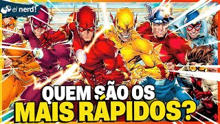 THE FLASH OS VELOCISTAS MAIS RÁPIDOS DA FAMÍLIA [upl. by Comfort]