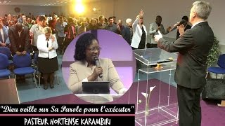 quotDieu veille sur Sa parole pour lexécuterquot  Pasteur Hortense Karambiri [upl. by Tiebold505]