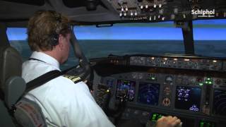 KLM vluchtsimulator hoe piloten worden opgeleid [upl. by Mohammad]