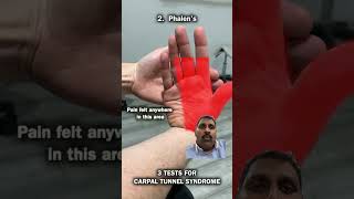 Test for carpal tunnel syndrome [upl. by Htiderem]