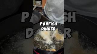 This Panfish Dinner Will Make You Hungry 🔥 fishing cooking [upl. by Llevra]