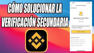 Cómo solucionar la verificación secundaria en Binance [upl. by Constantina20]