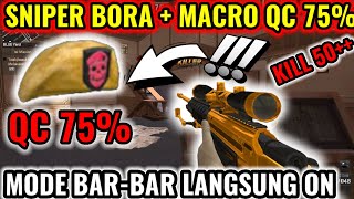 RUSUH PAKAI BORA MODE BARBAR DI BURNING HALL AUTO RATA DAN PIERCING SHOT Pointblank Indonesia [upl. by Assirral169]