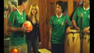 SHAKIRA HIMNO OFICIAL SUDAFRICA 2010 TELEVISA DEPRTES [upl. by Yecam]