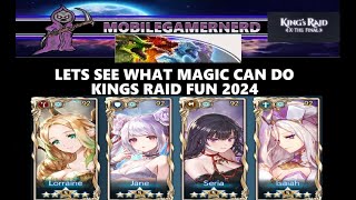 KINGS RAID 2024 Beginners Walkthrough New Run With The Girls Of Magic [upl. by Chellman]