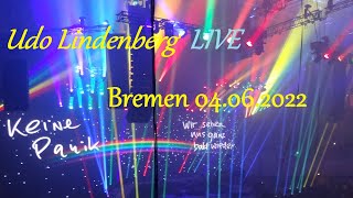 Udo Lindenberg LIVE  Udopium Live Tour  Full Set  Bremen 04062022 [upl. by Raseta]