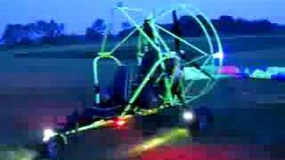 Powered parachute lights [upl. by Currie497]