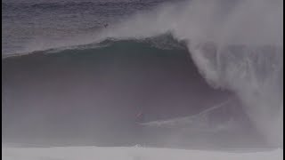 Jojo Roper Huge Mavericks Tow Surf in Slowmo 12282023  Mavericks Awards [upl. by Colson75]