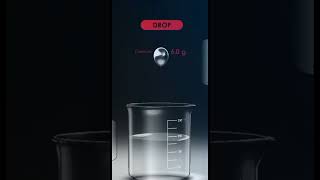 Reaction of water with caesium 🤔🤔🧐🤯 gadget reaction chemistry tech chemistrynews viralvideo [upl. by Jurgen]