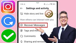 How to Recover Deleted Chats on Instagram  Recover Deleted Instagram Messages [upl. by Binette]