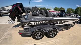 2024 Nitro Z21 XL bass boat w250HP ProXS Stock N1678 [upl. by Myrta]