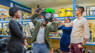 Nyaboke gets a job for Victor Naman at Shree Ghanshyam hardware ft nyabokemoraa [upl. by Atinuhs]