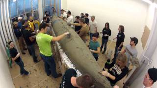 Concrete Canoe Casting Video 2012 [upl. by Aelgna603]