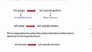 Understanding the subjunctive in German  wwwgermanforspaldingorg [upl. by Harewood975]