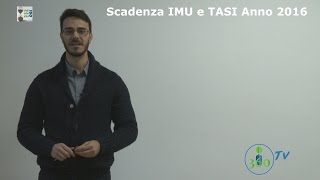 180 secondi  SCADENZA IMU E TASI ANNO 2016 a cura di Dott Bruno Olivieri [upl. by Winnah]