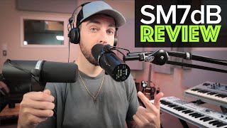 Shure SM7dB Mic Review vs SM7B Comparison [upl. by Ailuj]