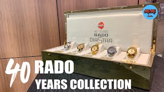 UNBOXING EP17 RADO DIASTAR 40 YEARS COLLECTION LIMITED EDITION OF 300 SETS 开箱雷达手表40年限量版 [upl. by Ginsburg164]