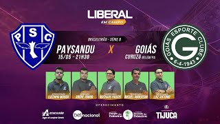 PAYSANDU 1 X 1 GOIÁS AO VIVO  BRASILEIRÃO SÉRIE B 2024  TRANSMISSÃO [upl. by Chandal]