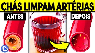 ESSES CHÁS LIMPAM AS ARTÉRIAS NORMALIZAM A PRESSÃO ALTA E PODEM PREVENIR UM ATAQUE CARDÍACO [upl. by Patty]