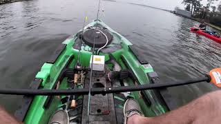 Lake Conroe Kayak Catfish Fishing Catch Clean and Cook Fried Catfish edition [upl. by Levinson646]