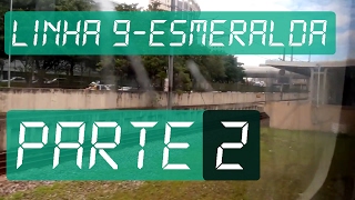 Linha 9Esmeralda CPTM  Entre Pinheiros e Santo Amaro Parte 2 [upl. by Elicec]