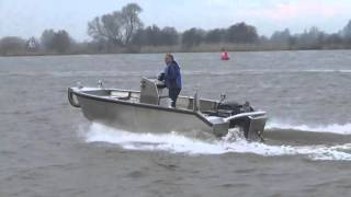 Aluminium workboat Alunautic SB 600 [upl. by Shields]