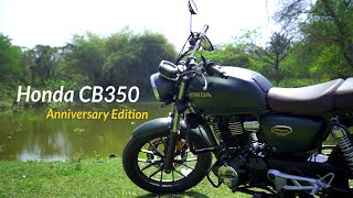 Riding the Honda Highness CB350 Anniversary Edition  Pure Motovlog  Nature Moto [upl. by Mide502]