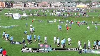 Wisconsin vs Tufts  2012 College Championships  Quarterfinal M [upl. by Shaddock]