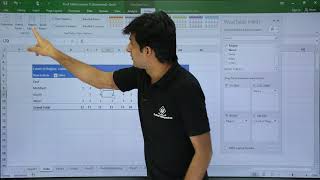 MS Excel  Pivot Table Example 1 Video Tutorials [upl. by Nryhtak]