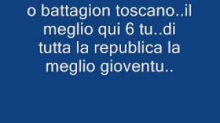 Canti fascisti A noi la morte non ci fa paura [upl. by Alano733]