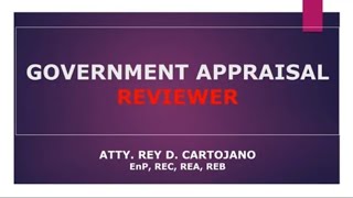 Government Assessment amp Appraisal Reviewer realestatereviews realestatebroker boardexam [upl. by Inad]