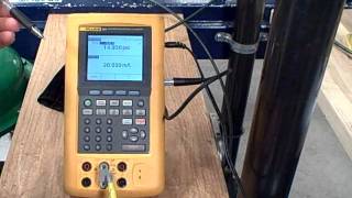 Autocalibration using Fluke 744 [upl. by Eaned676]