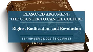 Reasoned Argument Counter to Cancel Culture Session 6 [upl. by Petty104]