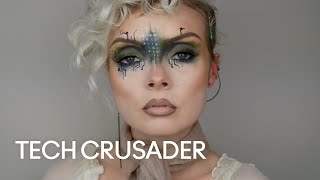 Halloween How To Tech Crusader  MAC Cosmetics [upl. by Giamo]