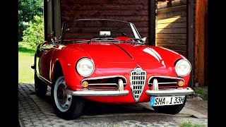 Alfa Romeo Giulietta Spider Oldtimer [upl. by Luane]