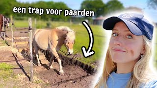 In 24 UUR ons Paarden Paradijs OPKNAPPEN 🛠️🥵 [upl. by Htinek]