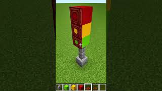 Traffic Lights in Minecraft 🚦 [upl. by Aicen727]