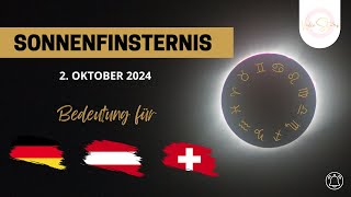 Sonnenfinsternis am 2 Oktober  Neuigkeiten rund um Gesundheit [upl. by Pelag]