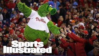 Phillie Phanatic Pheel the Love  SI NOW  Sports Illustrated [upl. by Yalcrab239]