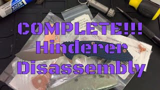 COMPLETE Hinderer XM18 Disassembly amp Total Transformation With some Tips amp Tricks [upl. by Oiratno403]