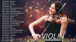 Top Violin Covers of Popular Songs 2024  Best Instrumental Violin Covers Songs All Time [upl. by Enirtak]