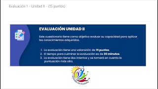 Evaluación 1  Unidad 2  Módulo VI [upl. by Tod]