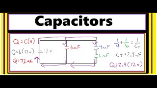 Capacitors in Combination Series amp Parallel [upl. by Boris]