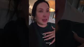 Jaclyn hill crying over her ex and dog loss [upl. by Setarcos929]