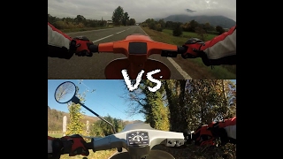 Test su strada Polini 130 pampp vs Polini 130 Racing [upl. by Aleet120]