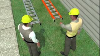 ElectrocutionWork Safely with Ladders Near Power Lines [upl. by Christabelle]